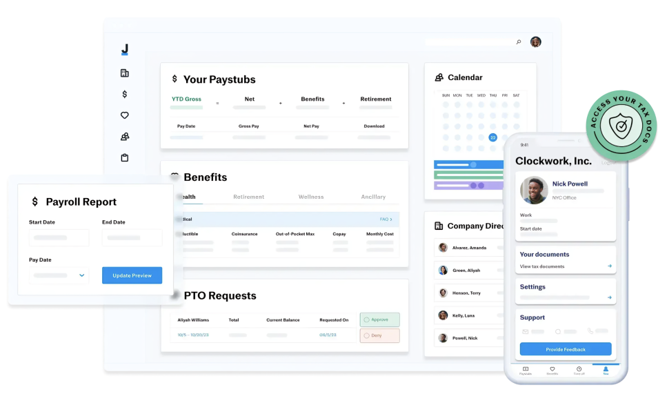 Gusto vs Justworks: Justworks Benefits Administration